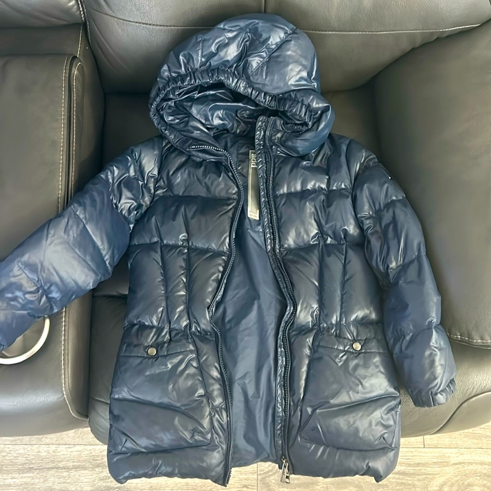 Winter down kids coat